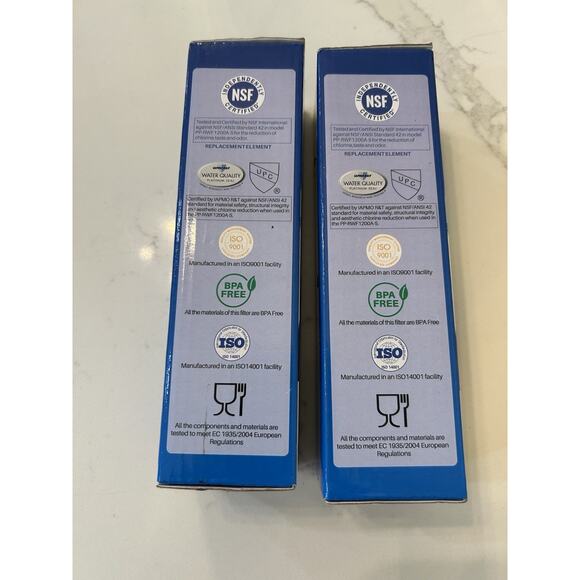 Lot Of 2 PurePlus Refrigerator Water Filter PP-RWF1200A 200 Gallon LG Compliant - Picture 3 of 7